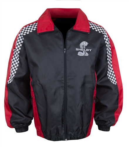 Checkered Flag Red and Black Jacket