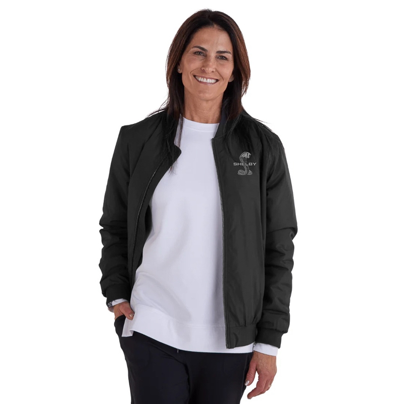 Shelby Ladies Aviator Jacket - Black