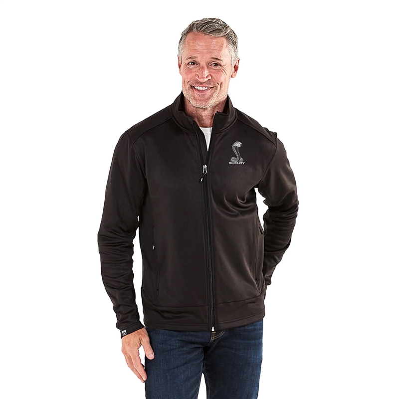 Shelby Fleece Full-Zip Jacket - Black