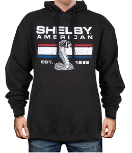 1962 Shelby American Black Pullover Hoody