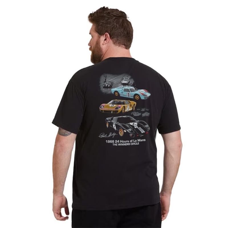 Shelby Le Mans Winners Circle Tee - Black