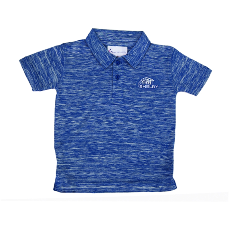 Shelby Toddler Golf Polo - Blue