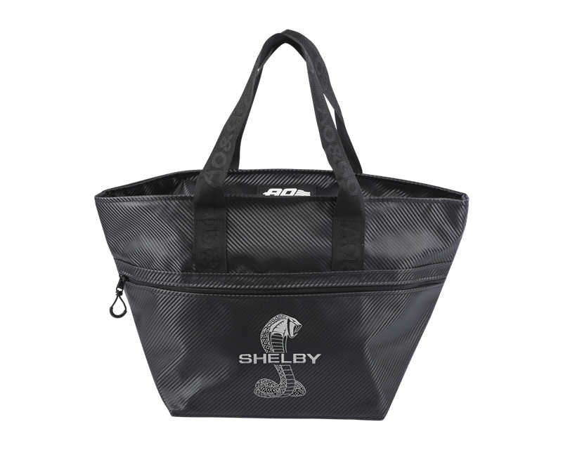 Shelby Carbon Fiber Tote Bag - Black