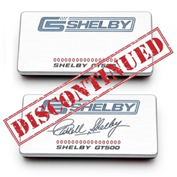 Shelby GT500 Dash Plaque ('10-'14)-(DISCONTINUED)