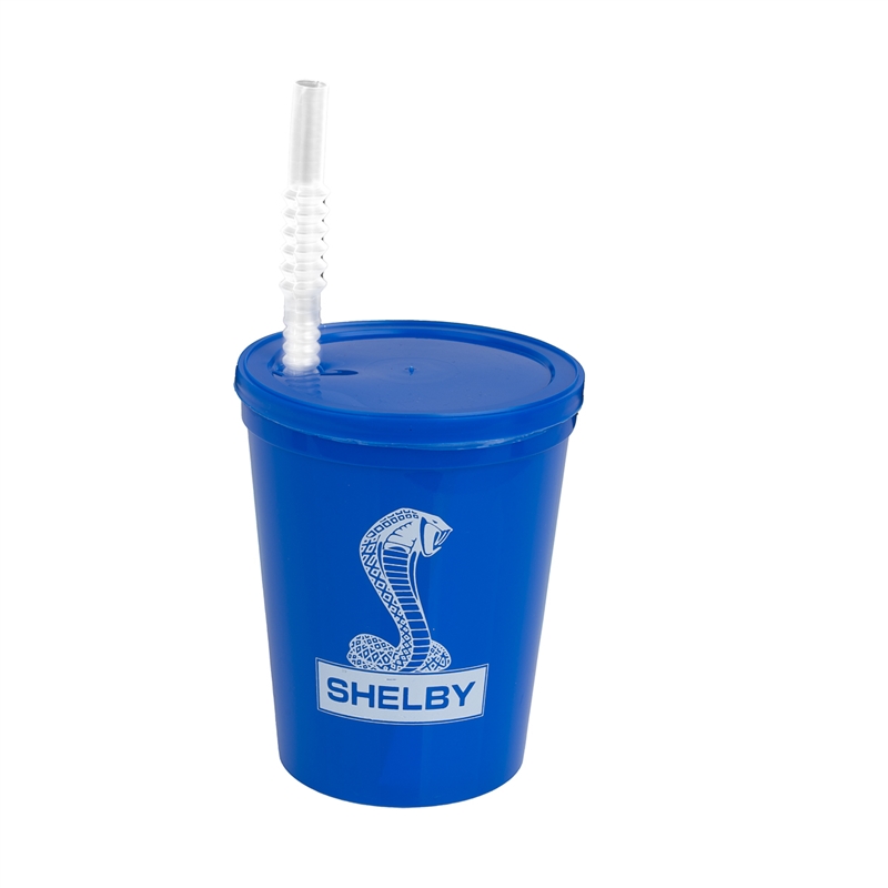 Shelby 16 Oz Cup With Lid & Straw