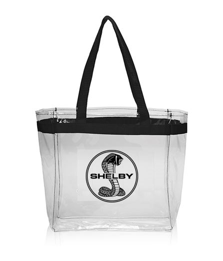 Shelby Clear PVC Tote Bag