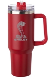Shelby 40oz Stainless Steel Travel Mug- Red