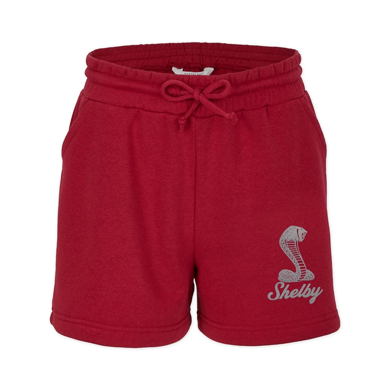 Shelby Ladies Fleece Shorts - Red