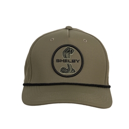 Shelby Rope Hat - Olive/Black