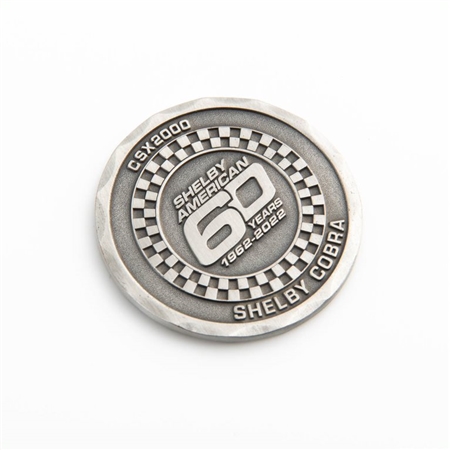 Shelby 60th Anniversary Limited Challenge Coin