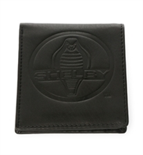Shelby Cobra Black Leather Wallet