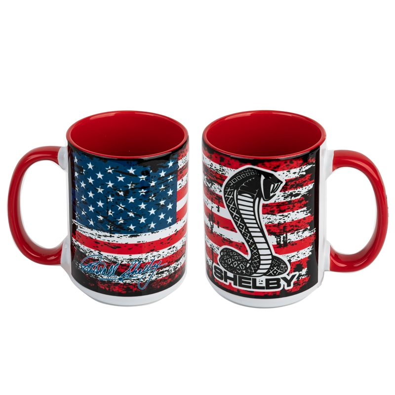 Tiffany Snake  Flag Mug -15oz