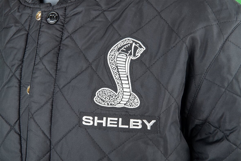 Shelby Leather Reversible Black Jacket