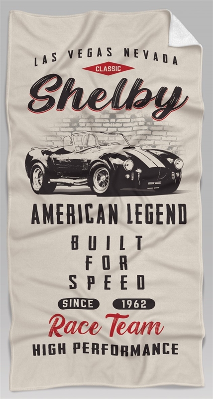 Shelby Built For Speed Towel - Stone