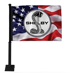 Shelby Americana Car Flag
