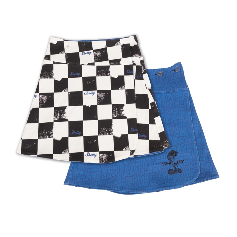 Shelby Reversible Ladies Skirt - Blue