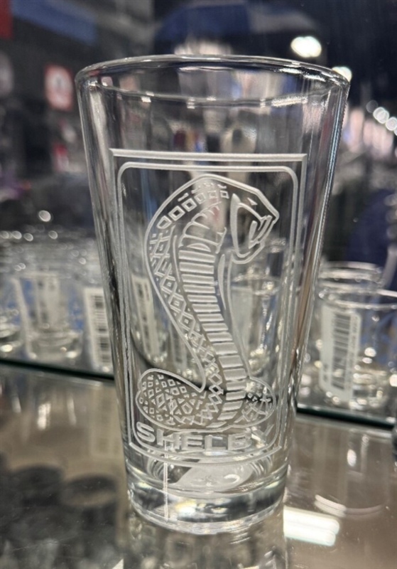 Shelby Engraved Pint Glass