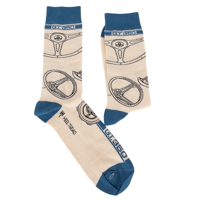 Shelby Cobra Tall 427 Knot Socks - Beige