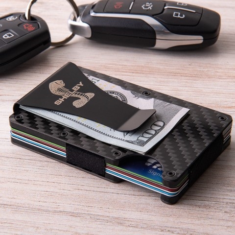 Shelby Wallet | Slim Carbon Fiber Wallet | Shelby Store