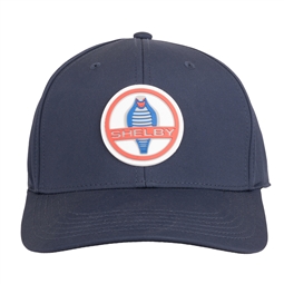 Shelby Embossed Rubber Patch Hat - Navy