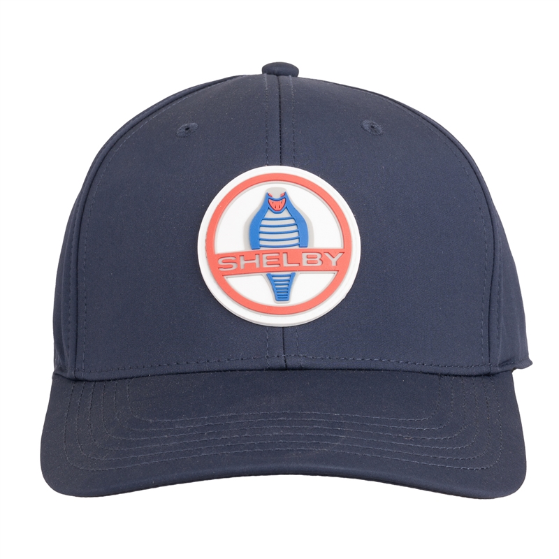 Shelby Embossed Rubber Patch Hat - Navy