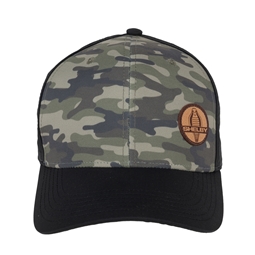 Shelby Micro suede Camo Mesh Hat - Olive Camo