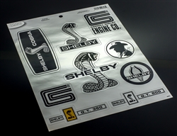 Chrome Sticker Sheet