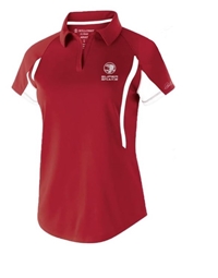 2024 SUPER SNAKE  LADIES POLO - RED/WHITE