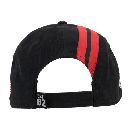 Shelby Cobra Bucket Hat with Patch | Black & Red | Wicked Quick Black / Large/XL