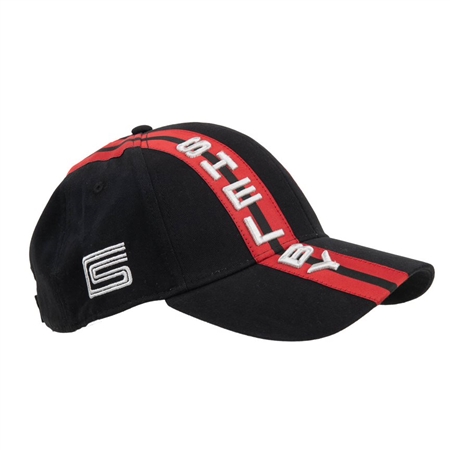 Shelby Cobra Bucket Hat with Patch | Black & Red | Wicked Quick Black / Large/XL