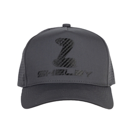 Shelby Carbon Fiber Vinyl Hat - Grey