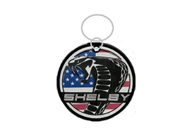 Shelby Super Snake Rubber Patch - American Flag