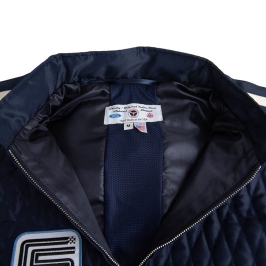 The European Ford Team Vintage Blue Jacket | Shelby Store