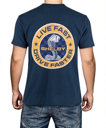 Live Fast, Drive Faster Indigo T-Shirt