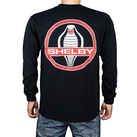 Shelby Classic Cobra Black Long Sleeve Tee