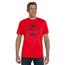 Shelby Red Snake Circle T-Shirt