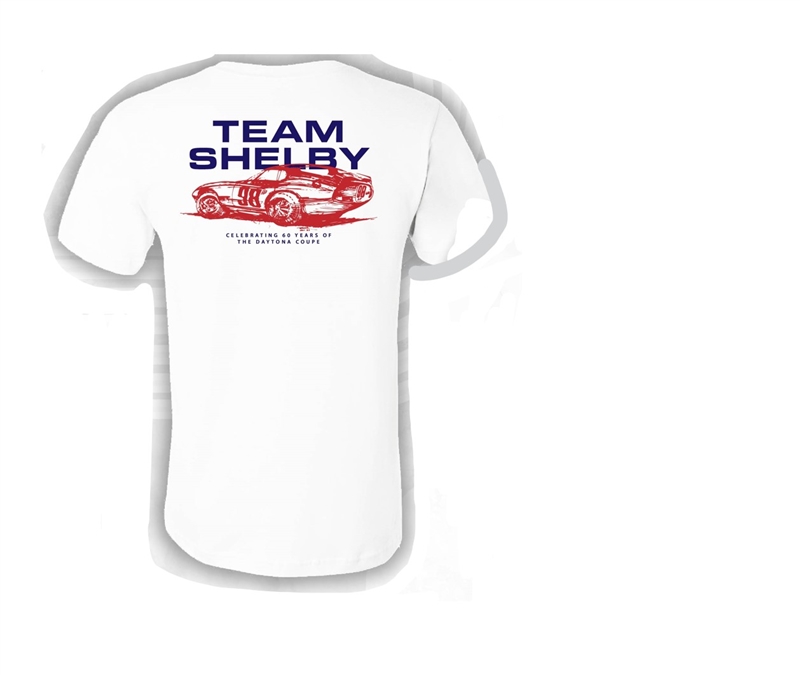 Team Shelby Unstoppable Daytona Tee - White