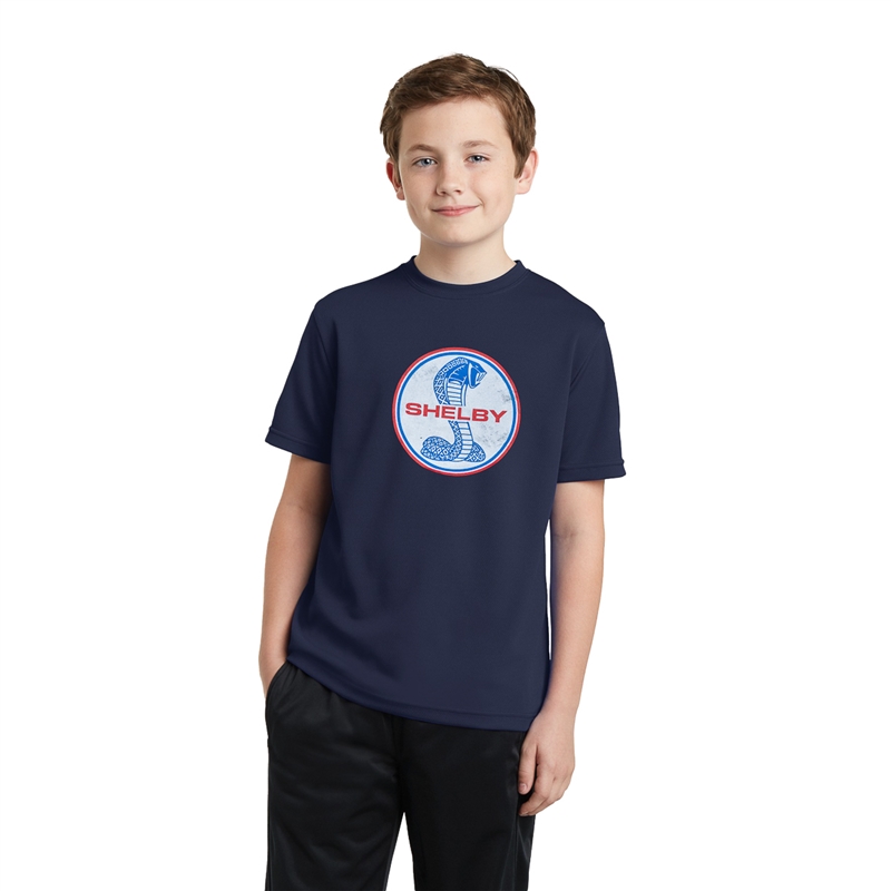 Shelby Americana Tiff Youth Tee - Navy