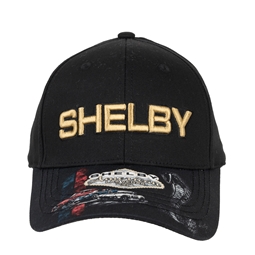 3D Shelby Las Vegas Hat - Black