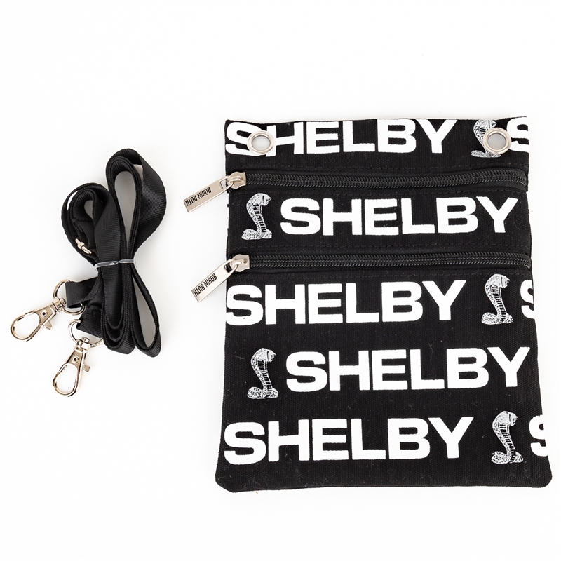 Shelby Repeat Neck Wallet - Black