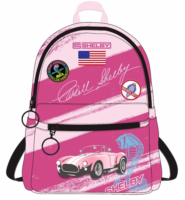 Shelby Sublimated Girls Backpack - Pink