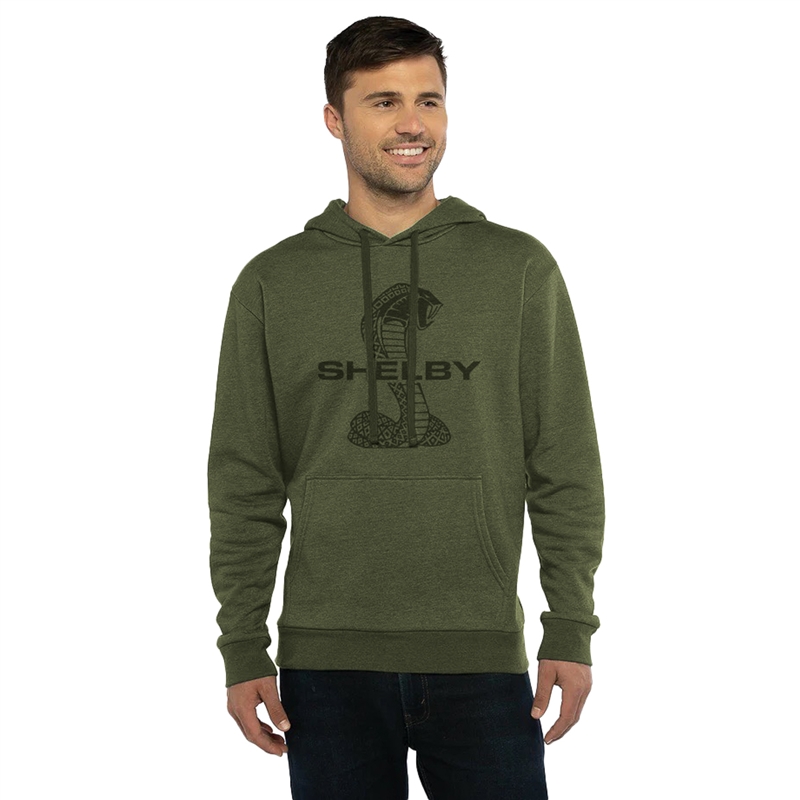 Shelby Contrast Hoody-Sage Heather