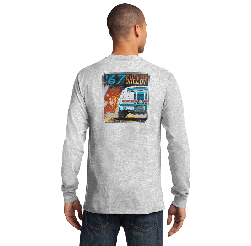 67 Shelby Long Sleeve Tee - Pewter