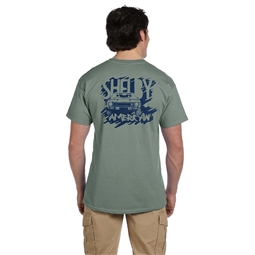 Shelby American Stencil Tee - Sage