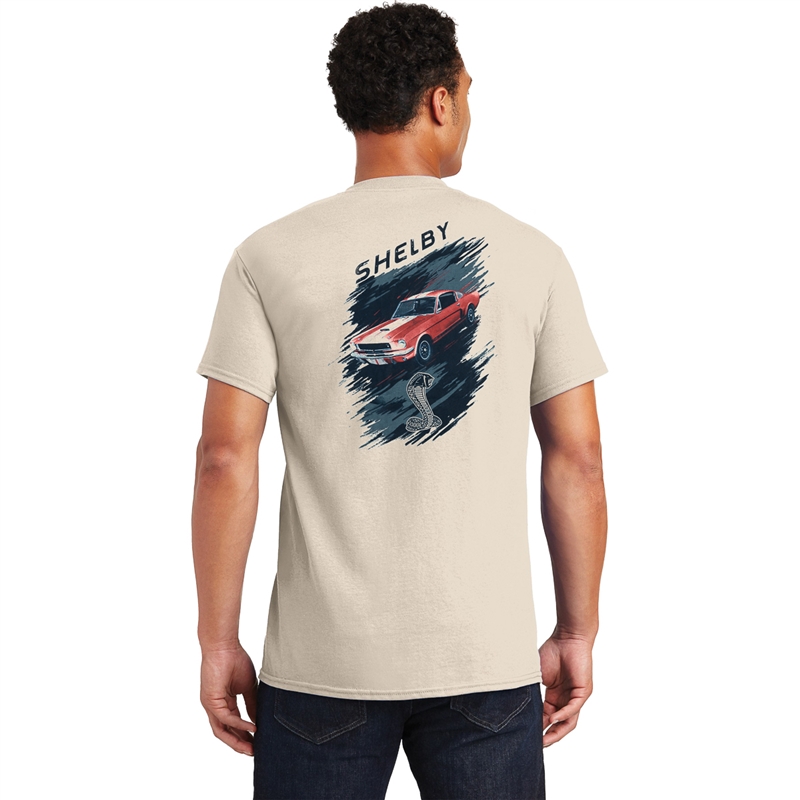 Shelby Fast Brush Stroke Tee - Natural