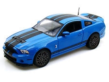 1:18 2013 Blue Shelby Mustang GT500 Diecast