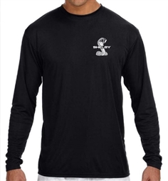 Shelby Long Sleeve Super Snake Tee - Black