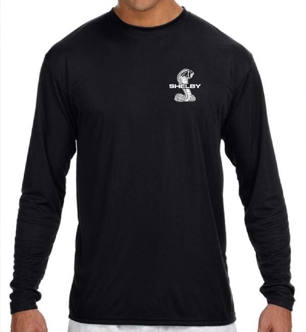 Shelby Snake Long Sleeve Tee - Black