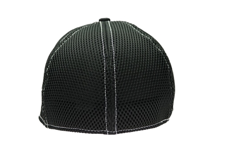 Super Snake New Era Black Hat with White Stitching