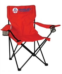 Shelby Captain  Red Folding Chair